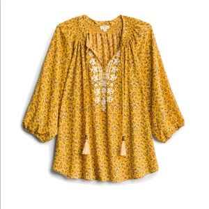 Bobby Embroidered Detail Tie Detail Top